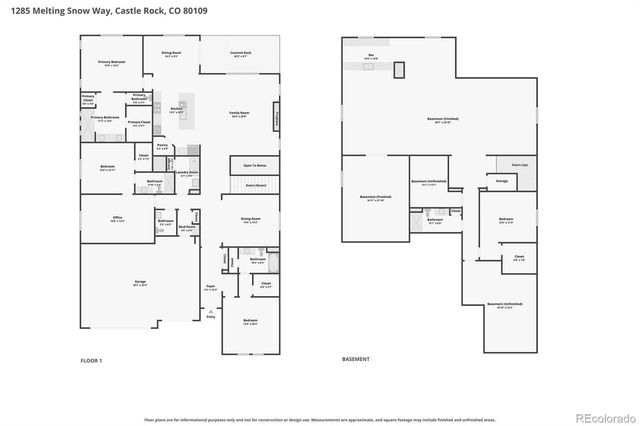 1285 Melting Snow Way, Castle Rock, CO 80109