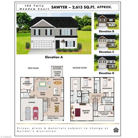 105 Tally Meadow Court, Lexington, NC 27295