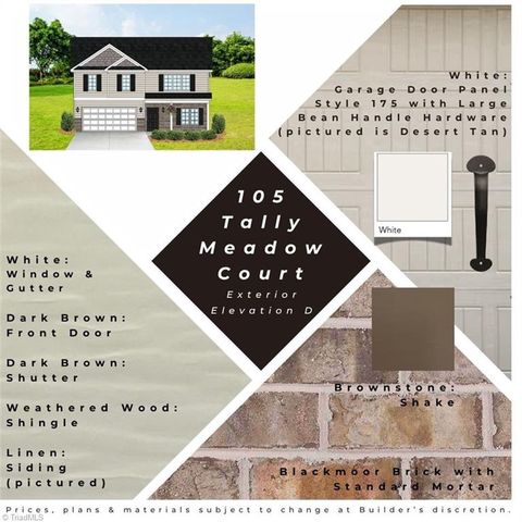 105 Tally Meadow Court, Lexington, NC 27295