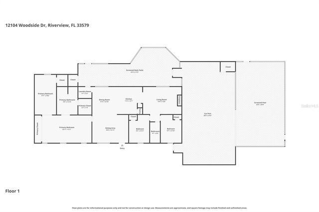 12104 WOODSIDE DRIVE, Riverview, FL 33579