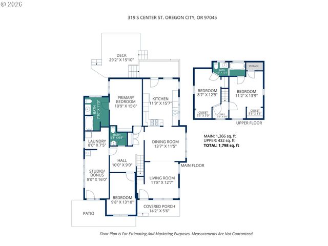 319 S CENTER St, Oregon City, OR 97045