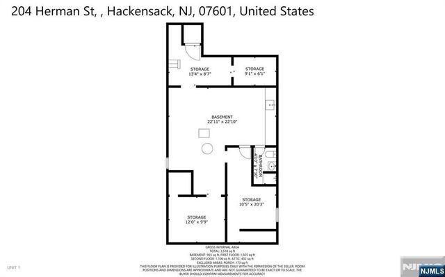 204 Herman Street, Hackensack, NJ 07601