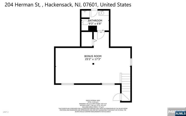 204 Herman Street, Hackensack, NJ 07601