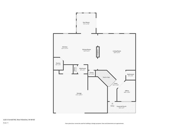 3232 S Cordell Road, New Palestine, IN 46163