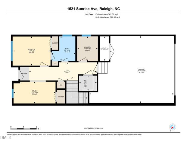 1521 Sunrise Avenue, Raleigh, NC 27608