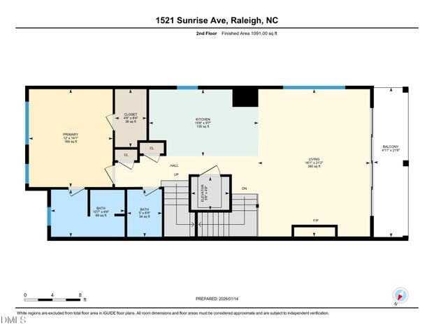 1521 Sunrise Avenue, Raleigh, NC 27608