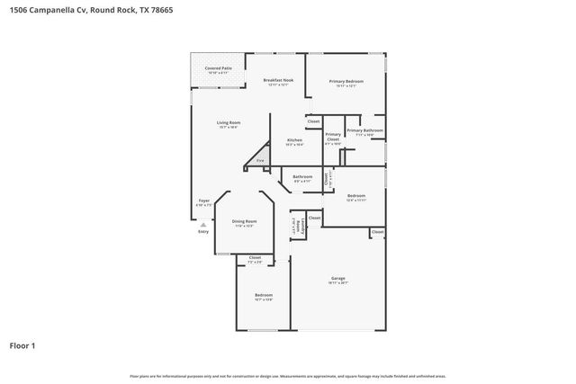 1506 Campanella CV, Round Rock, TX 78665