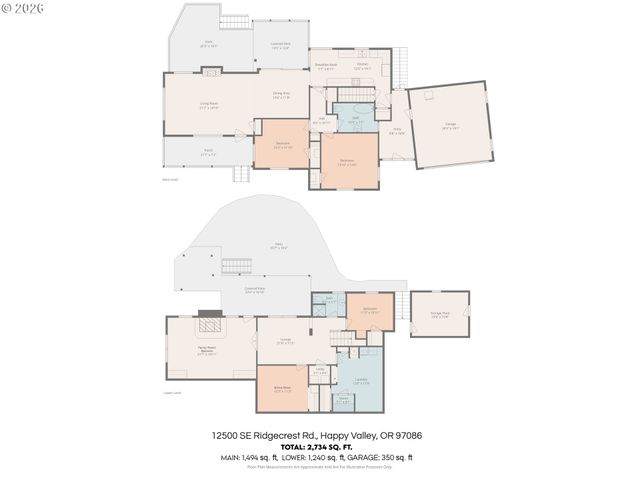 12500 Se RIDGECREST Rd, Happy Valley, OR 97086