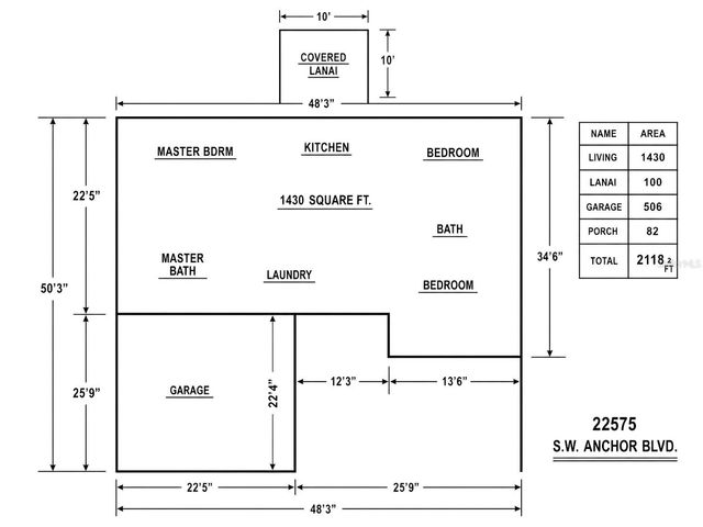 22575 SW ANCHOR BOULEVARD, Dunnellon, FL 34431