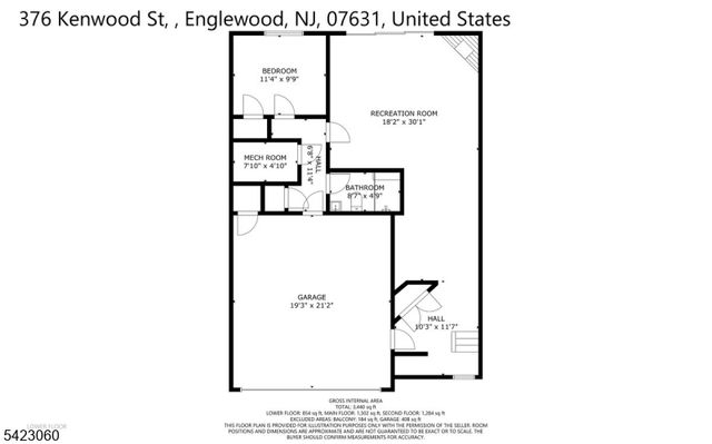 376 Kenwood St 9, Englewood City, NJ 07631