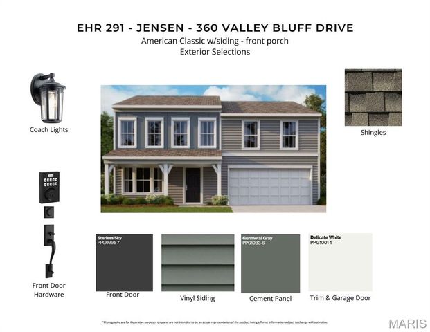360 Valley Bluff Drive, Wentzville, MO 63348