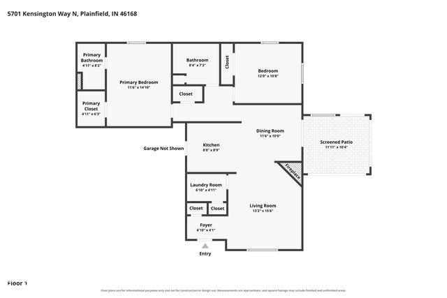 5701 Kensington Way N, Plainfield, IN 46168