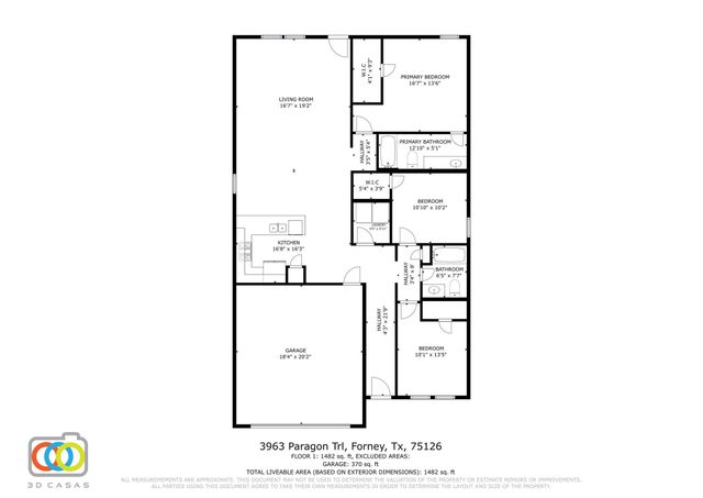 3963 Paragon Trail, Forney, TX 75126