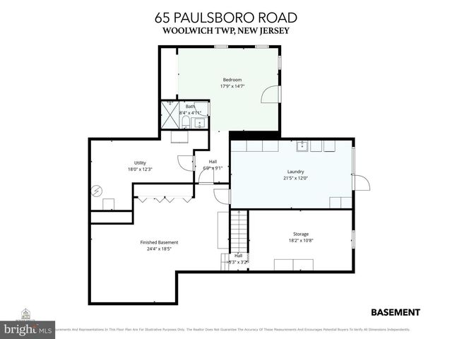 65 PAULSBORO RD, Swedesboro, NJ 08085
