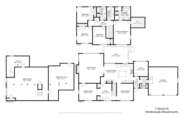 11 Brewer Drive, Westborough, MA 01581