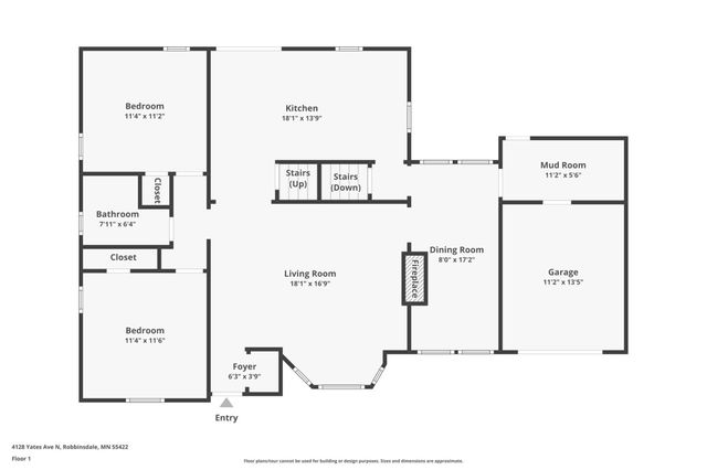 4128 Yates Avenue N, Robbinsdale, MN 55422