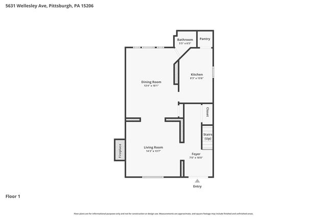 5631 Wellesley Ave, Highland Park, PA 15206
