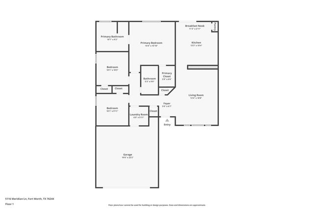 5116 Meridian Lane, Fort Worth, TX 76244