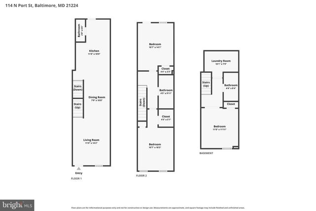 114 N PORT ST, Baltimore, MD 21224