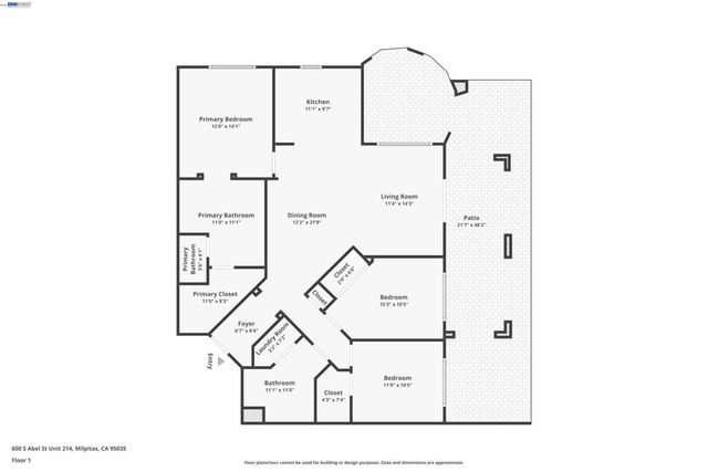 600 S Abel St 214, Milpitas, CA 95035