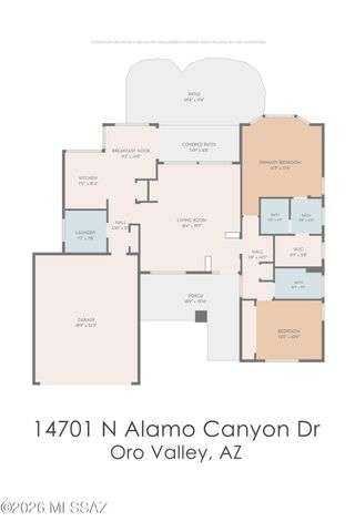14701 N Alamo Canyon Drive, Oro Valley, AZ 85755
