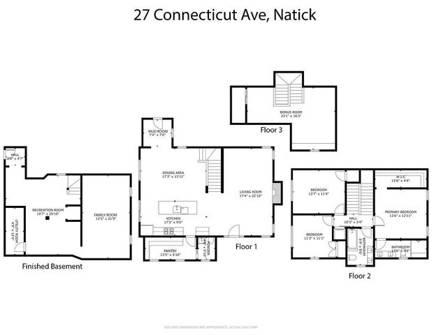 27 Connecticut Ave, Natick, MA 01760