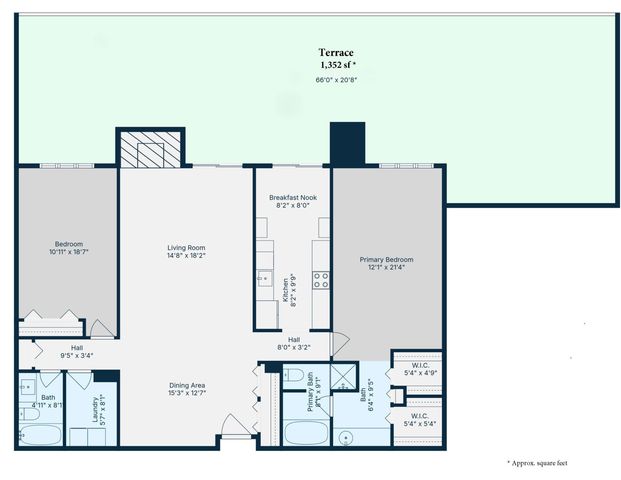 1220 Rudolph Road 1B, Northbrook, IL 60062