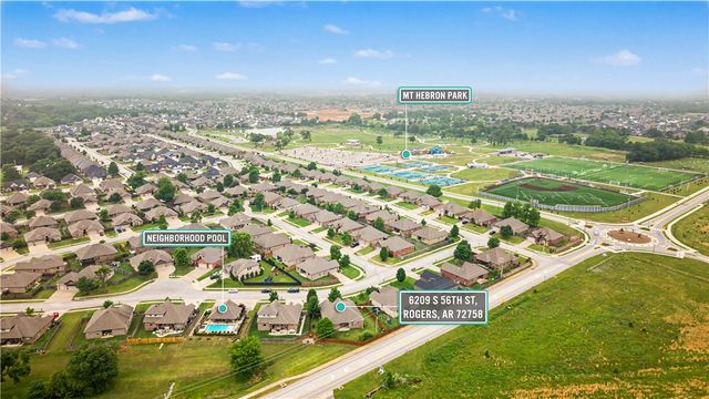6209 S 56th Street, Rogers, AR 72758
