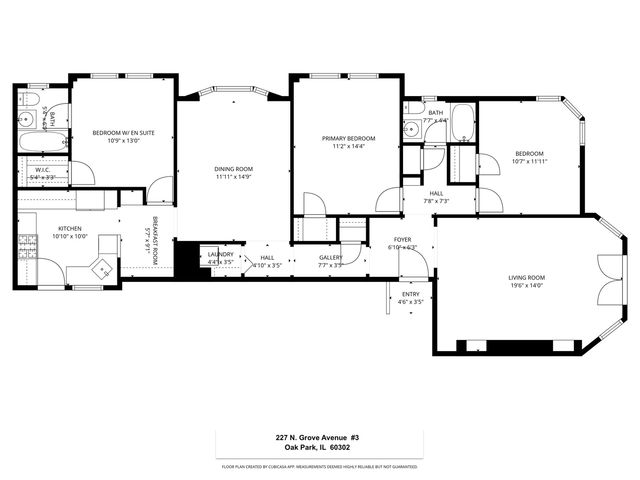 227 N Grove Avenue 3, Oak Park, IL 60302