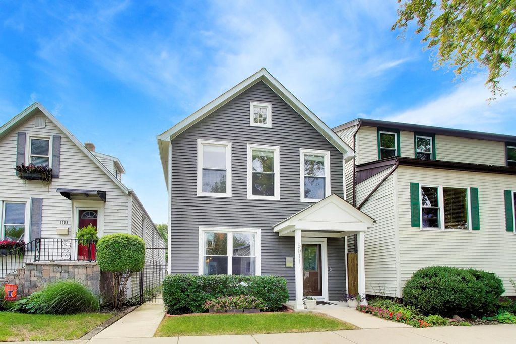 5011 W Strong Street, Chicago, IL 60630 — exterior