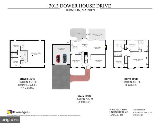 3013 DOWER HOUSE DR, Herndon, VA 20171