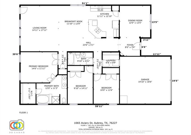 1065 Aviary Drive, Aubrey, TX 76227