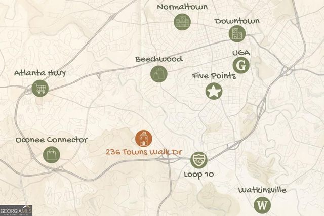 236 Towns Walk Drive, Athens, GA 30606