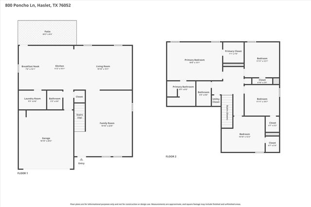 800 Poncho Lane, Fort Worth, TX 76052