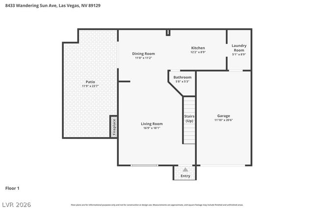 8433 Wandering Sun Avenue, Las Vegas, NV 89129