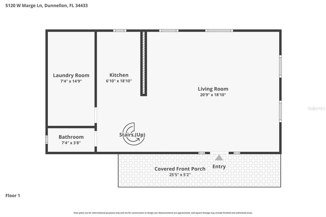 5120 W MARGE LANE, Dunnellon, FL 34433