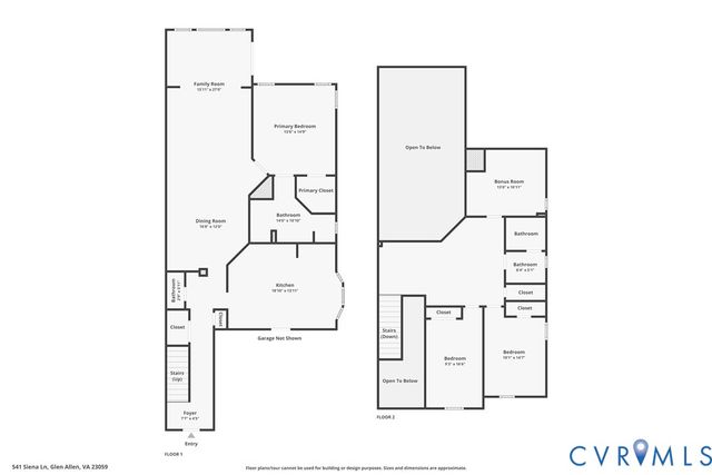 541 Siena Ln, Glen Allen, VA 23059