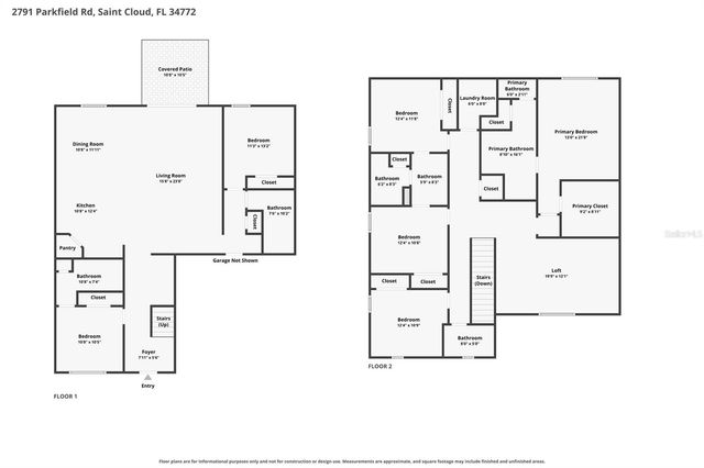 2791 PARKFIELD ROAD, St Cloud, FL 34772