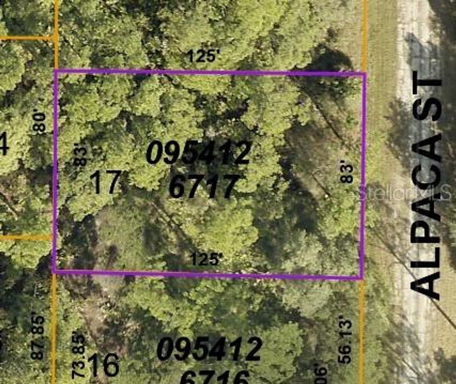 LOT 17 ALPACA STREET, North Port, FL 34291