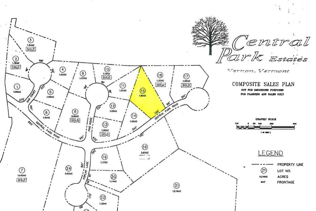 Lot 15 Central Park Estates, Vernon, VT 05354