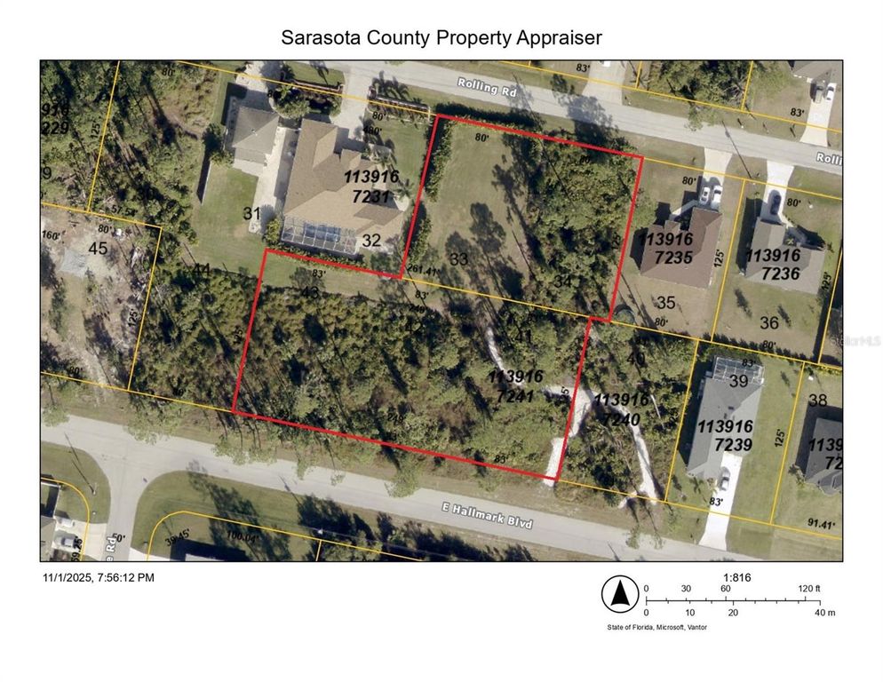 ROLLING RD & E HALLMARK BOULEVARD, North Port, FL 34288