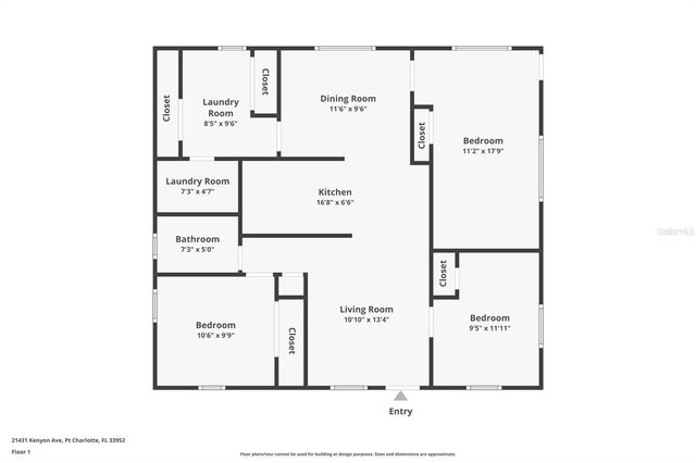 21431 KENYON AVENUE, Port Charlotte, FL 33952