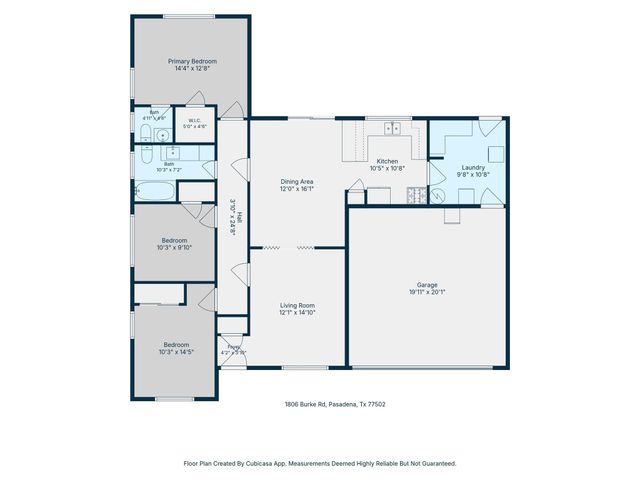 1806 Burke Road, Pasadena, TX 77502