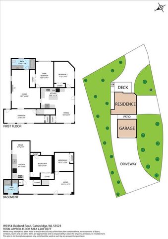 W9354 Oakland Road, Cambridge, WI 53523