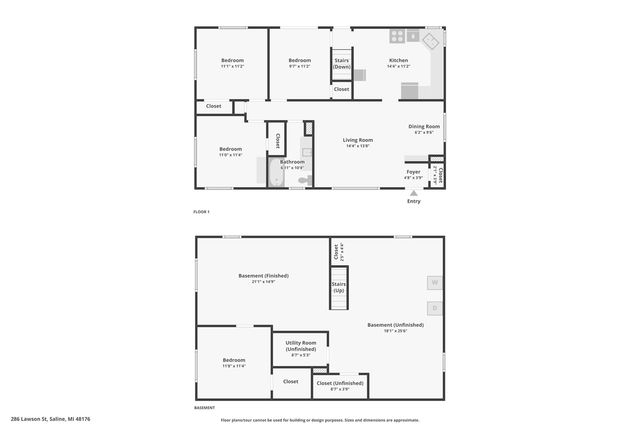 286 Lawson Street, Saline, MI 48176