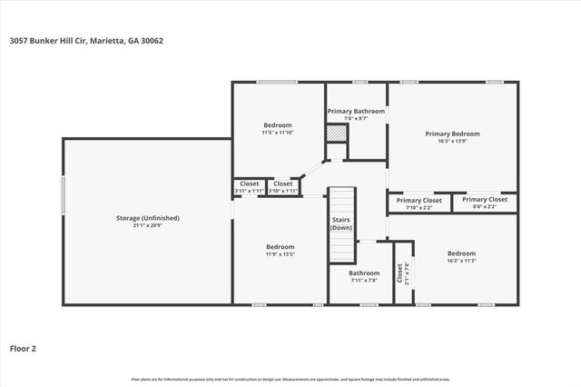 3057 Bunker Hill Circle, Marietta, GA 30062