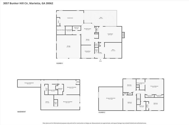 3057 Bunker Hill Circle, Marietta, GA 30062