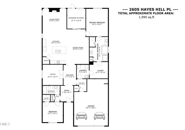 2605 Hayes Hill Place, Cary, NC 27519