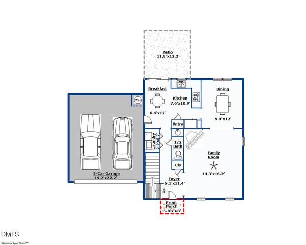 408 Stonecreek Drive, Apex, NC 27539
