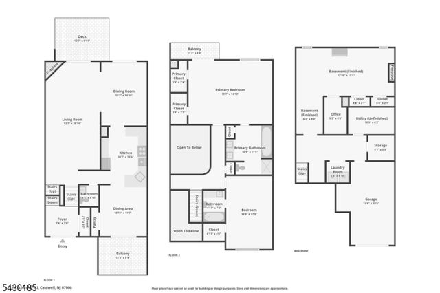 10 Fells Manor Rd, Caldwell Boro Twp., NJ 07006